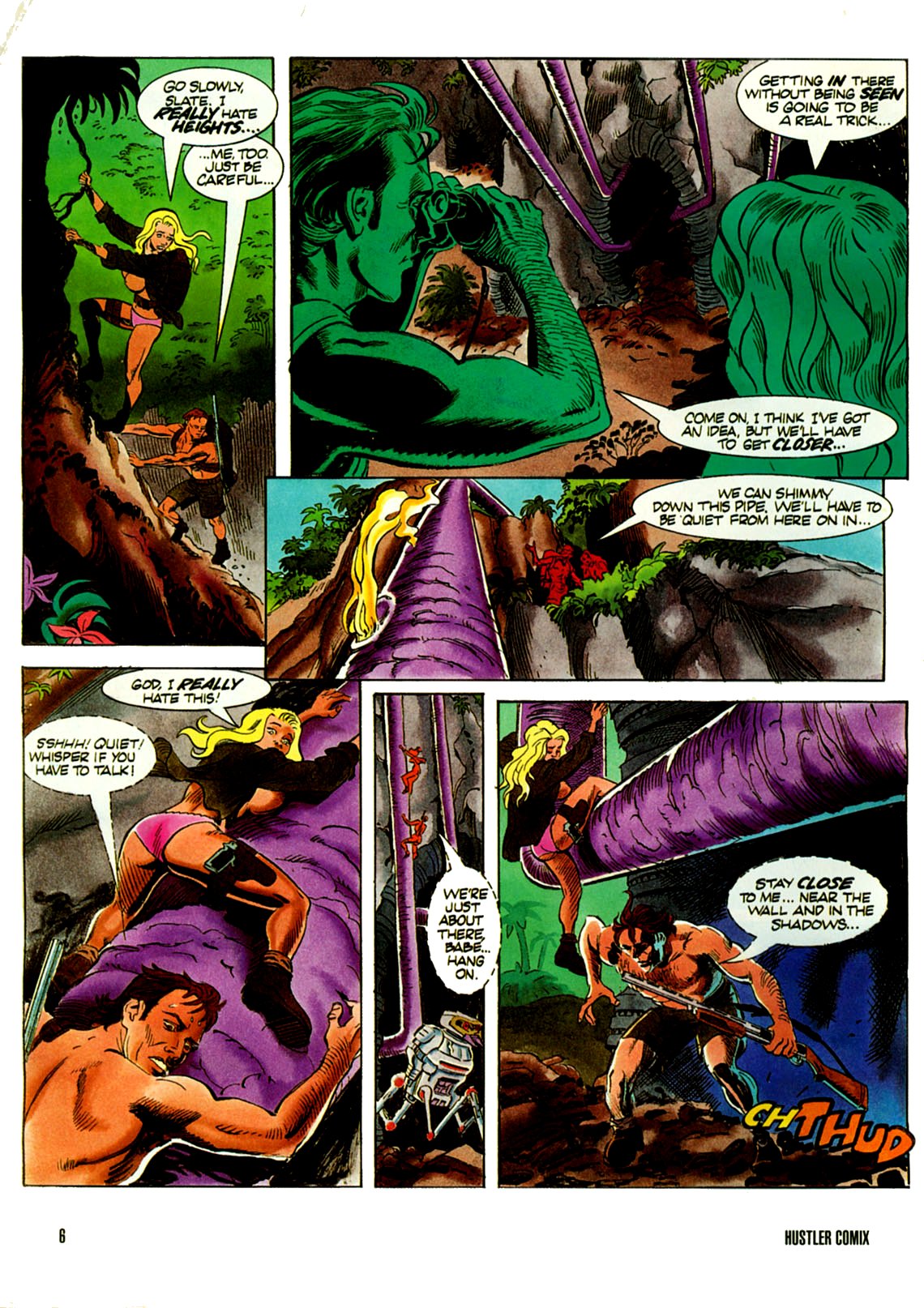 Hustler Comix Volume 1, Issue#2 page 4 full