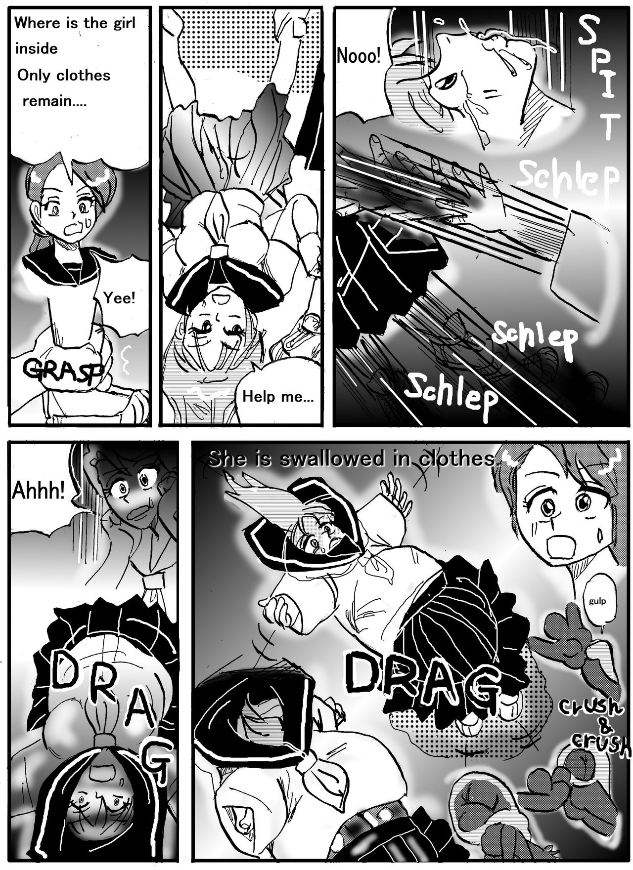 The real vore of the gaintess & Man-sucking leech fear page 12 full