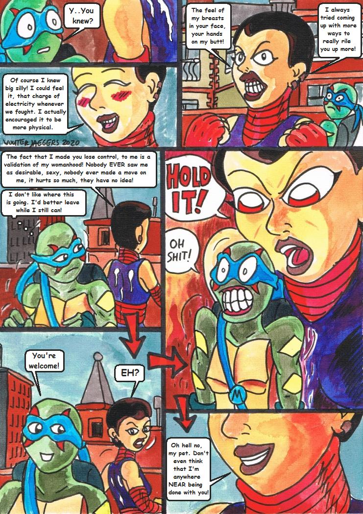 Rise of the Teenage Mutant Ninja Turtles "Quiet Time" Completed page 3 full