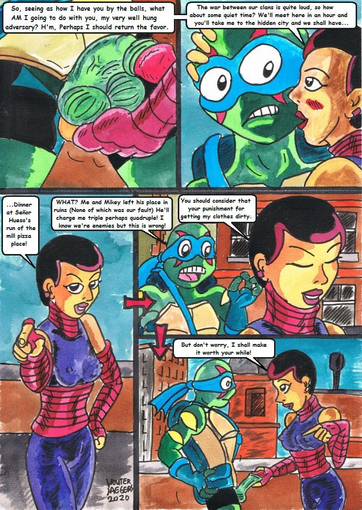 Rise of the Teenage Mutant Ninja Turtles "Quiet Time" Completed page 4 full