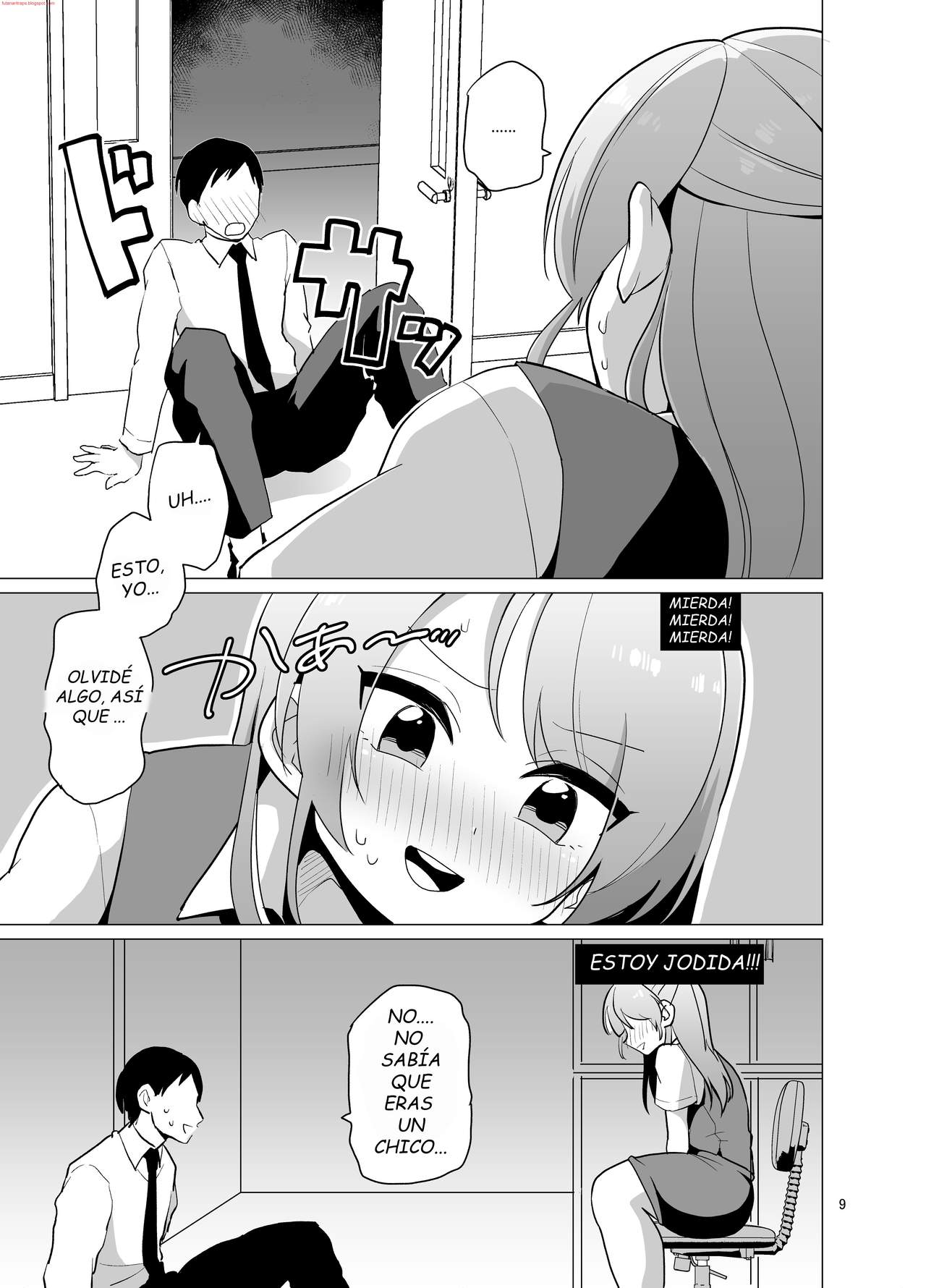 Josou OL Tadaima Onanie Zangyouchuu | Cross-Dressing Office Worker Is On Masturbation Overtime page 10 full