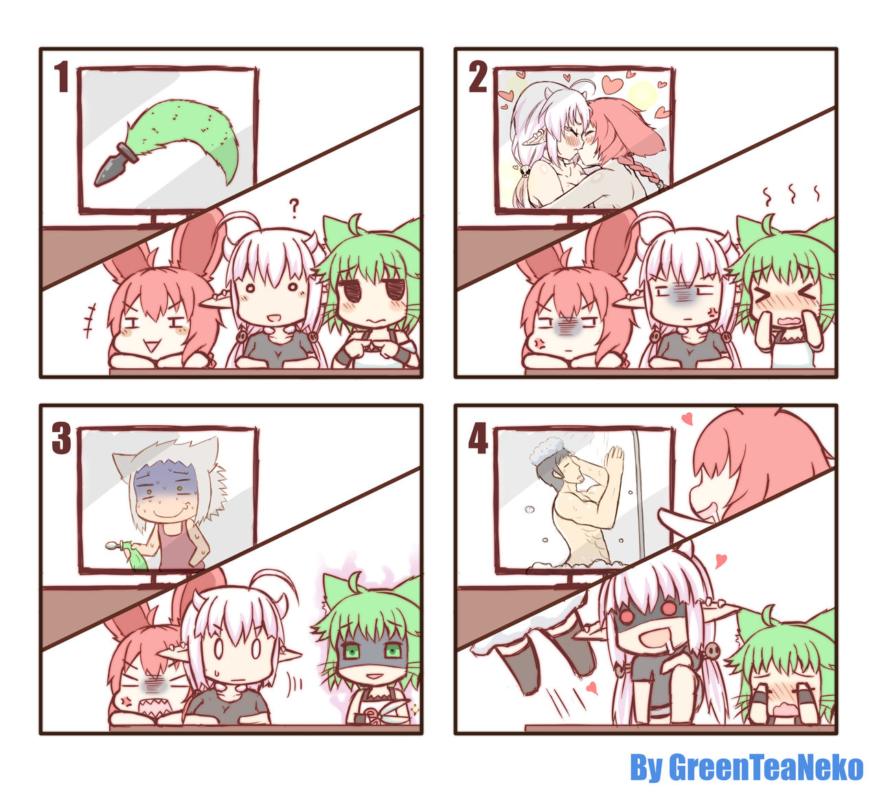 MON GIRL 4koma page 11 full