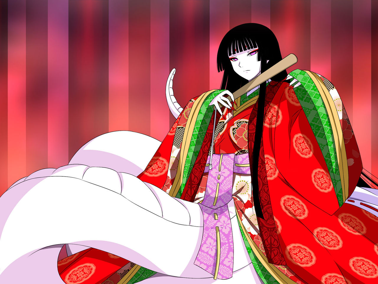 Super Hentai CG Shuu O-01 Youkai Hakuja Hime page 2 full