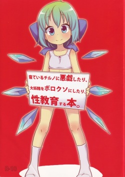 Neteiru Cirno ni Itazura Shitari Daiyousei wo Borokuso ni Shitari Seikyouiku Suru Hon.