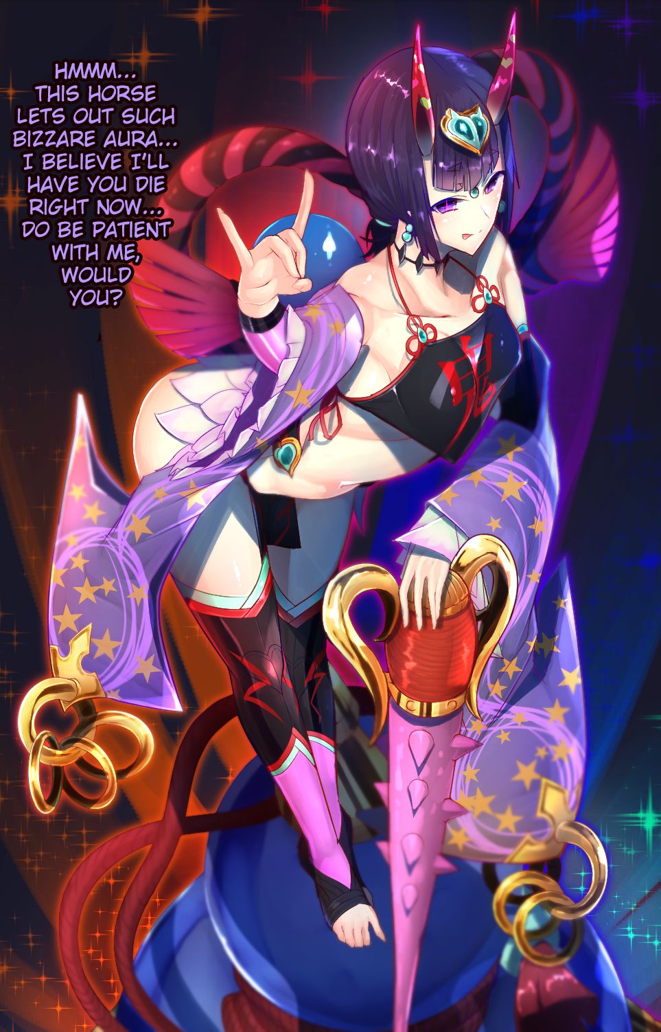 Gohou Shoujo Shuten Douji VS Saimin Bicorn | Goho Shoujo ☆ Shuten Douji VS Hypnotic Bicorn page 2 full