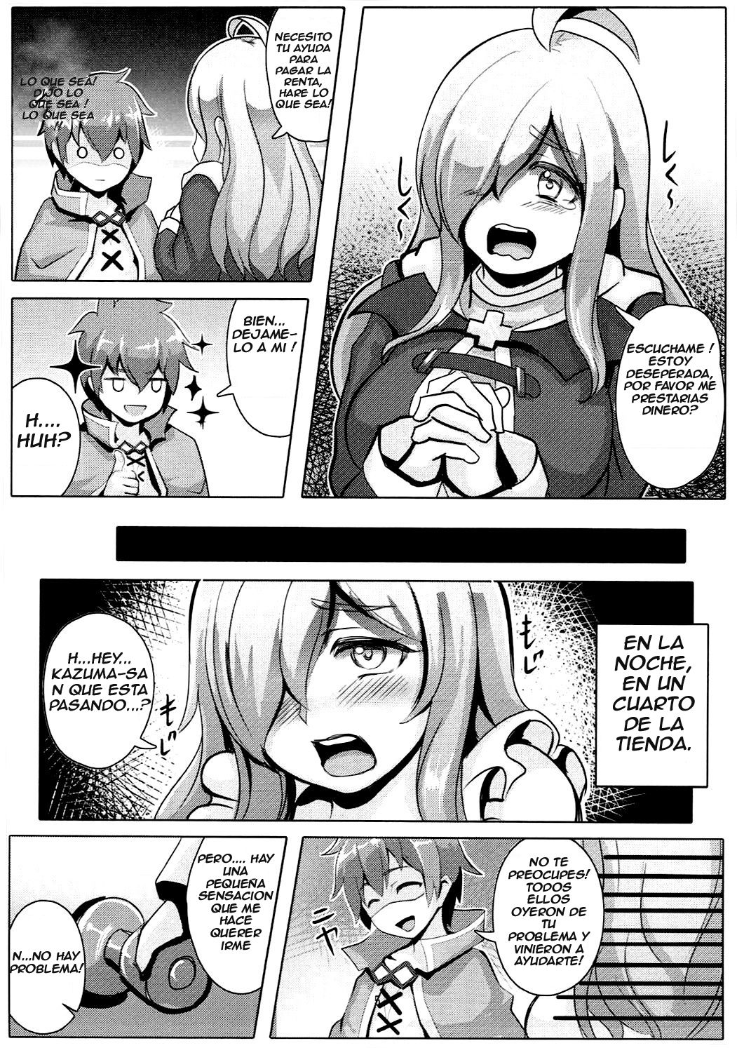 Kono Binbou na Tenshu ni Seifuku o! | Turning This Poor Shopkeeper Into Sex Goods! page 4 full