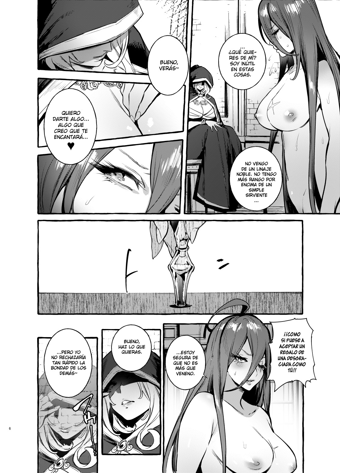 Ochinpo Onna Knight to Shojo Hime | La princesa y la mujer caballero del pene page 8 full