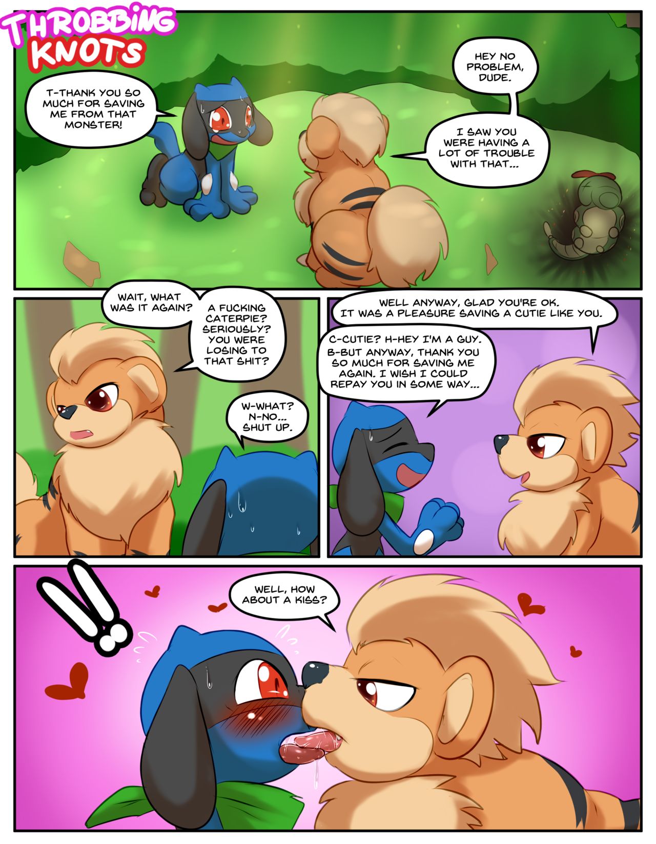Throbbing Knots page 1 full