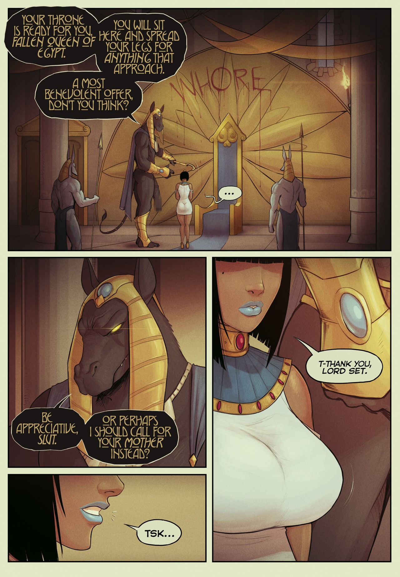 Legend of Queen Opala - In the Shadow of Anubis 3 ~ Tales of Opala ~  Chapter One - Page 10 - HentaiEnvy