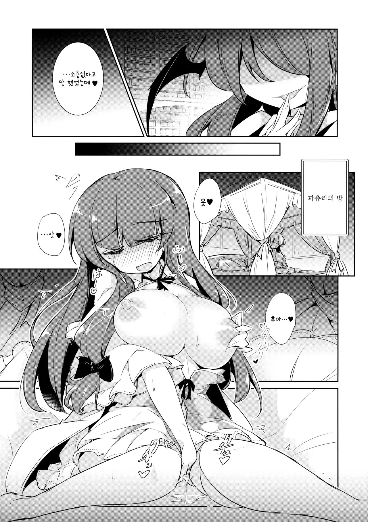 PatchouKoa Nyuuetsu Shujuu Gyakutenda | 파츄코아 유열 주종역전 타 page 11 full