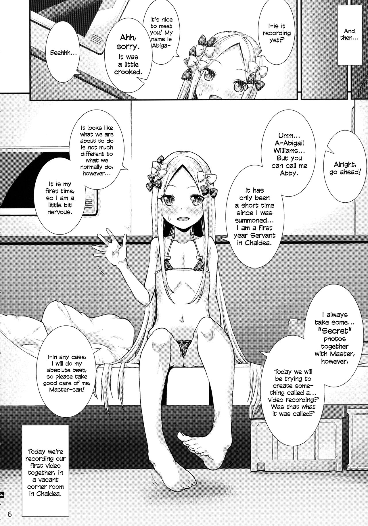 Abby to Naisho no Hamedori | Abby and the Secret Homemade Sex Tape - Page 5  - HentaiEnvy