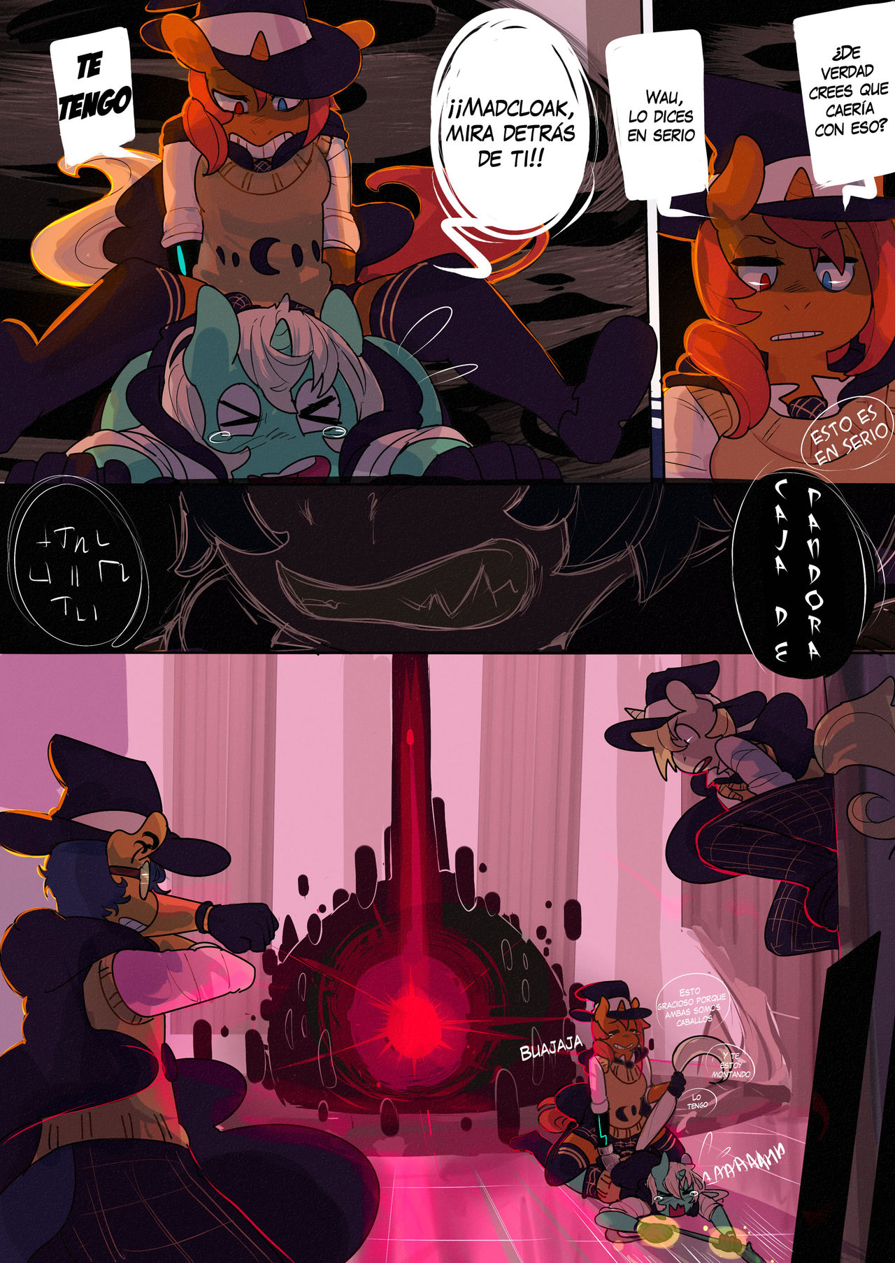 Academia Pony Capitulo 2: Lecciones de Magia page 8 full