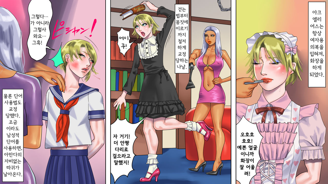 Seikishi Aquarius Chijoku no Nyotai Kaizouㅣ성기사 아크엘리어스 치욕의 여체개조 page 11 full