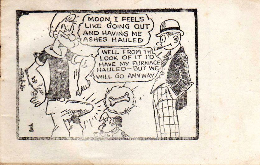 Moon Mullins and Popeye in "Stepping Out" page 2 full