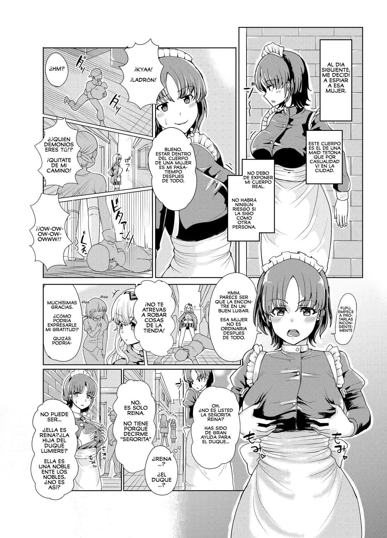 Ken to Mahou no Sekai de Hyoui TSF page 8 full