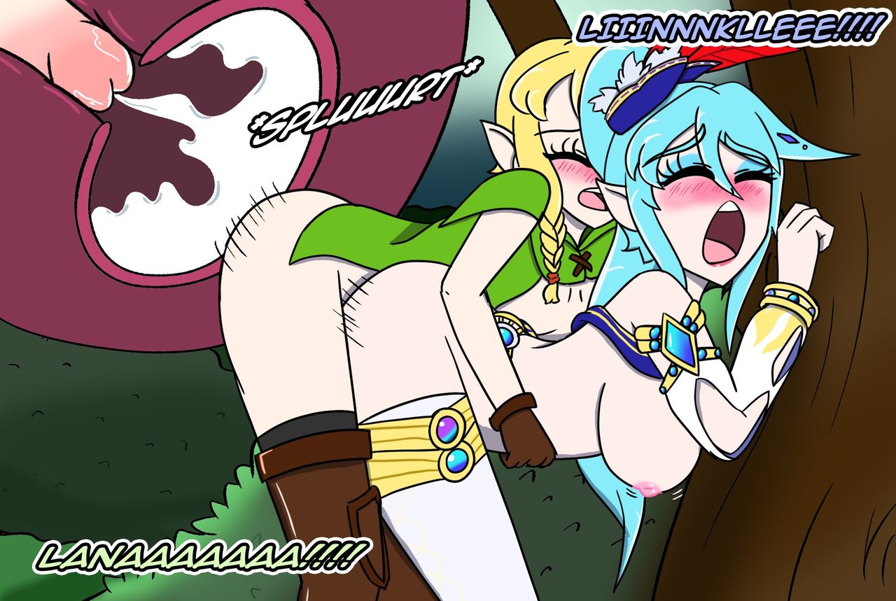Lana rewards Linkle for her heroic deeds! page 6 full
